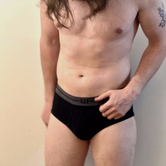 GAP men's underwear blk on blk sz M - Picture 1 of 3